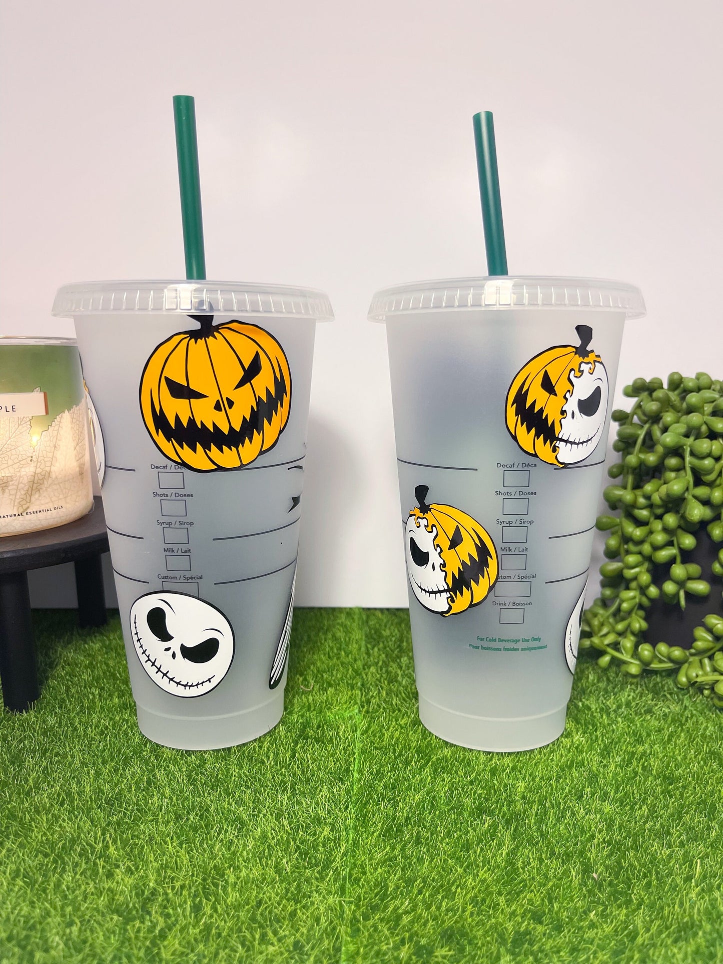 Jack and Sally Starbucks Cup Bundle