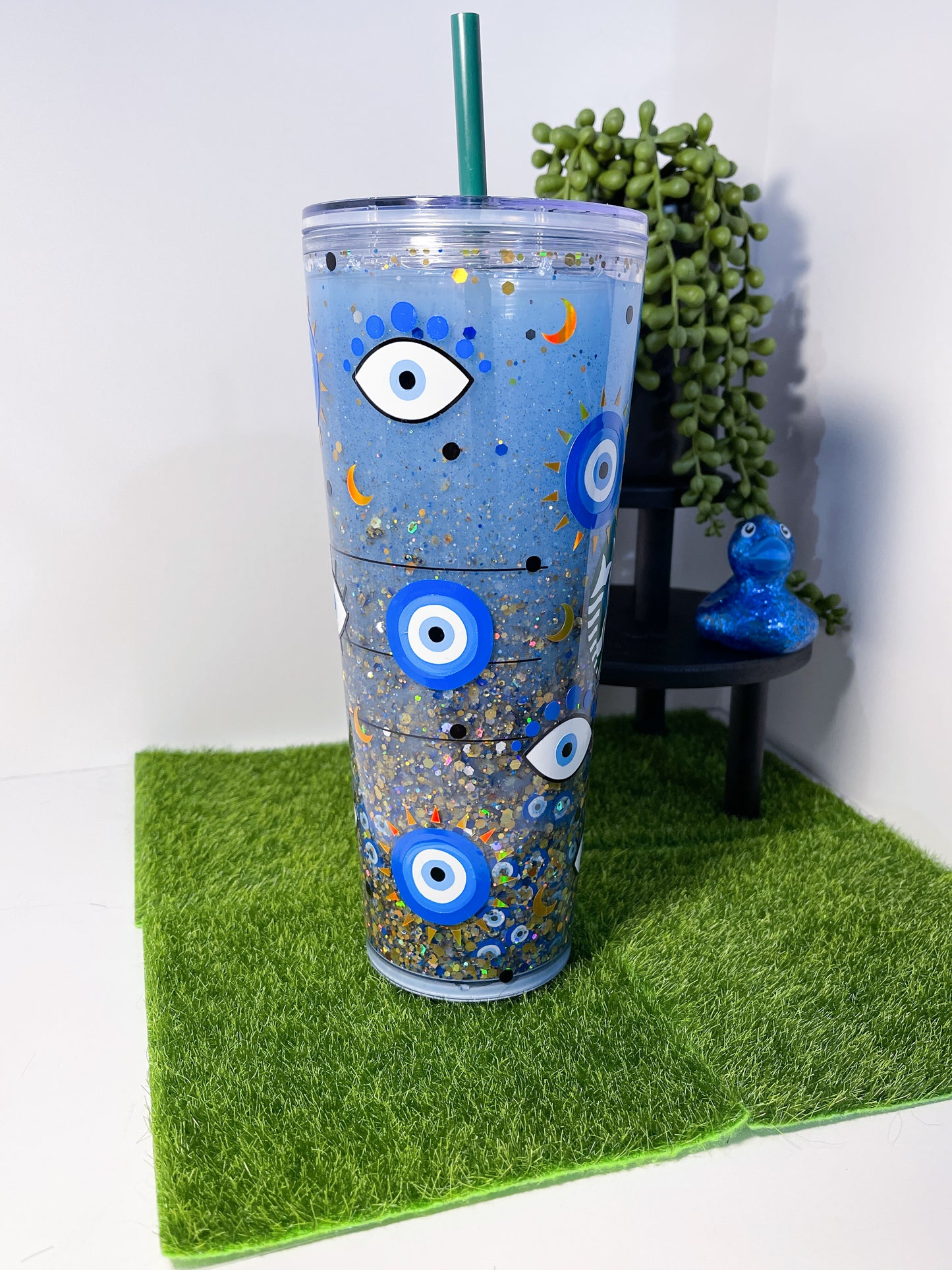 Copy of Jack Skellington Starbucks Snow Globe Glitter Tumbler