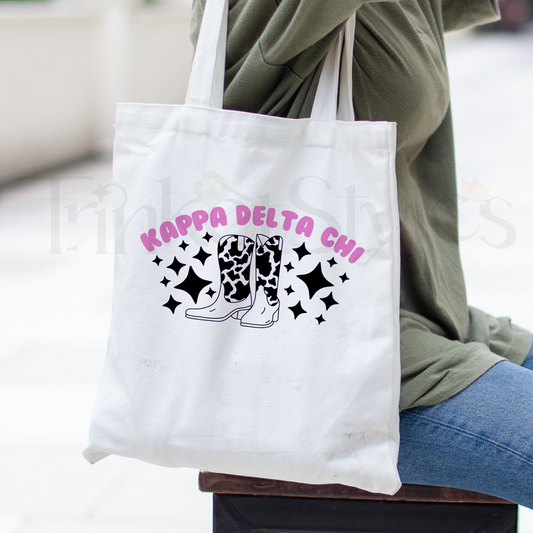 Cowgirl Tote Bag