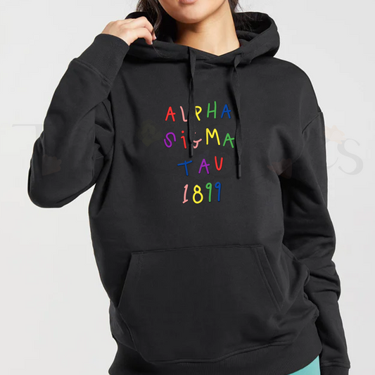 Bold Graffiti Hoodie