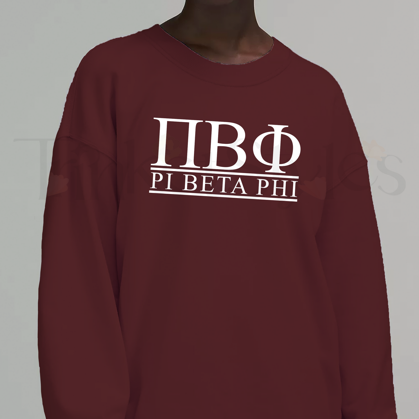 Greek Letter Graphic Crewneck