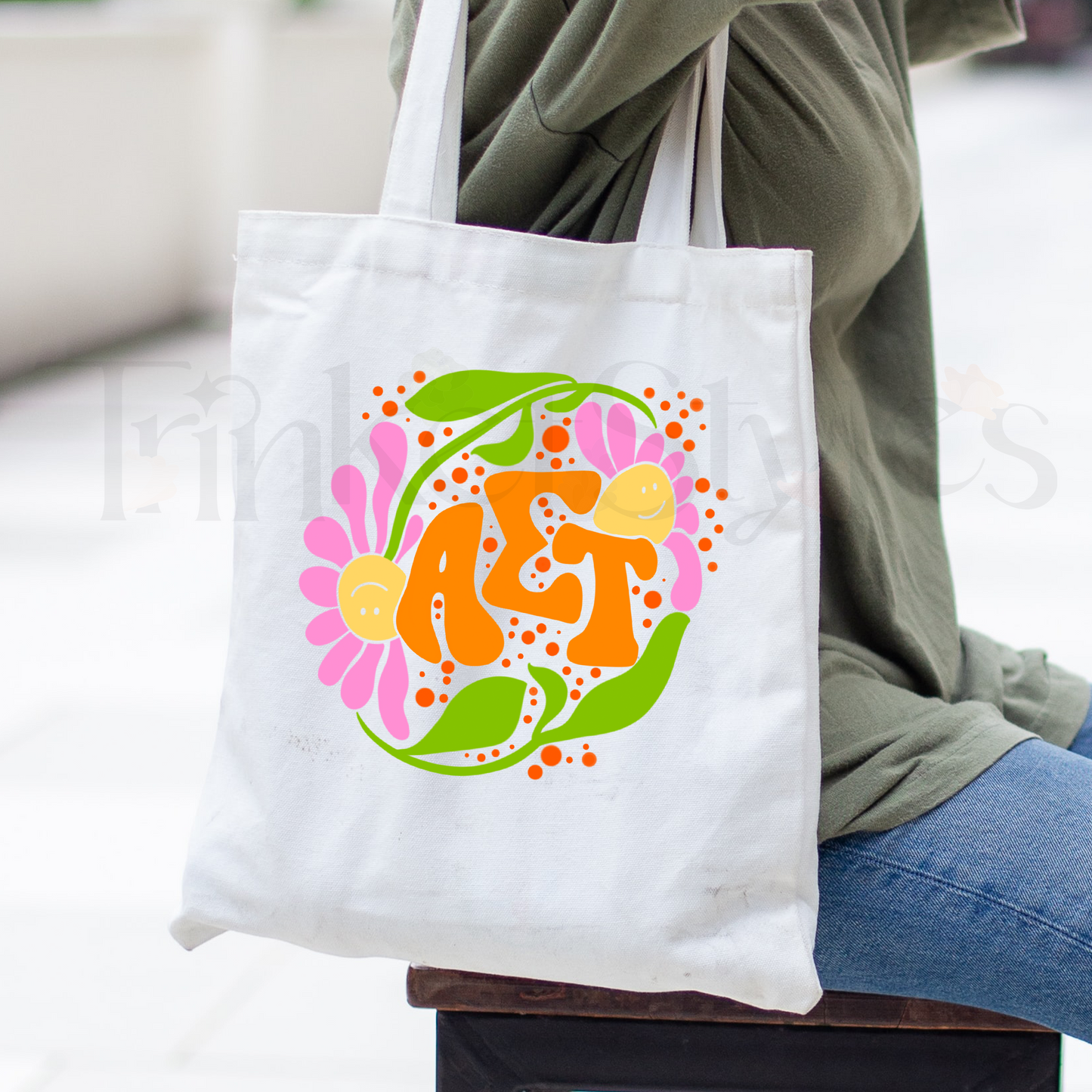 Groovy Tote Bag