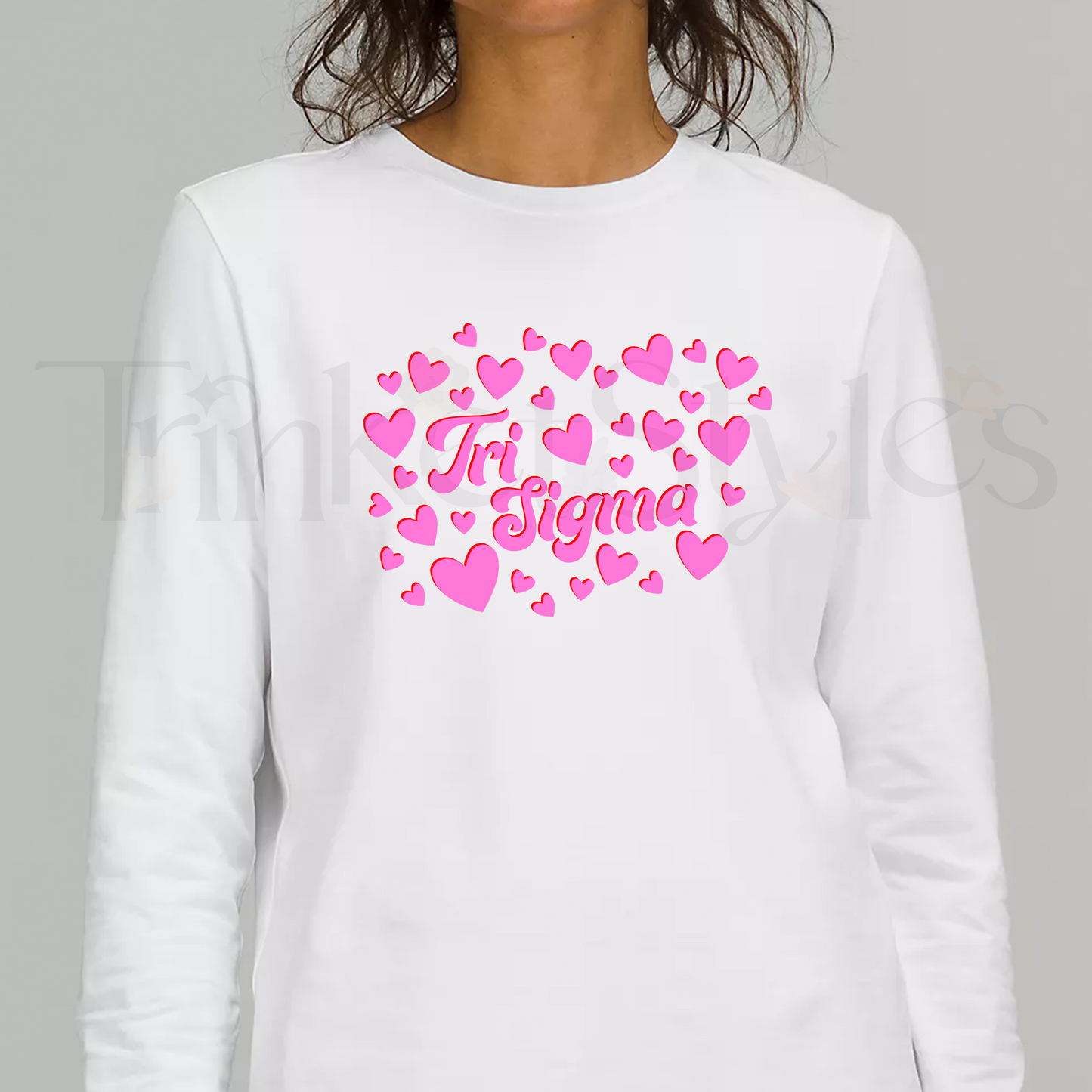 Hearts Long Sleeve T-Shirt