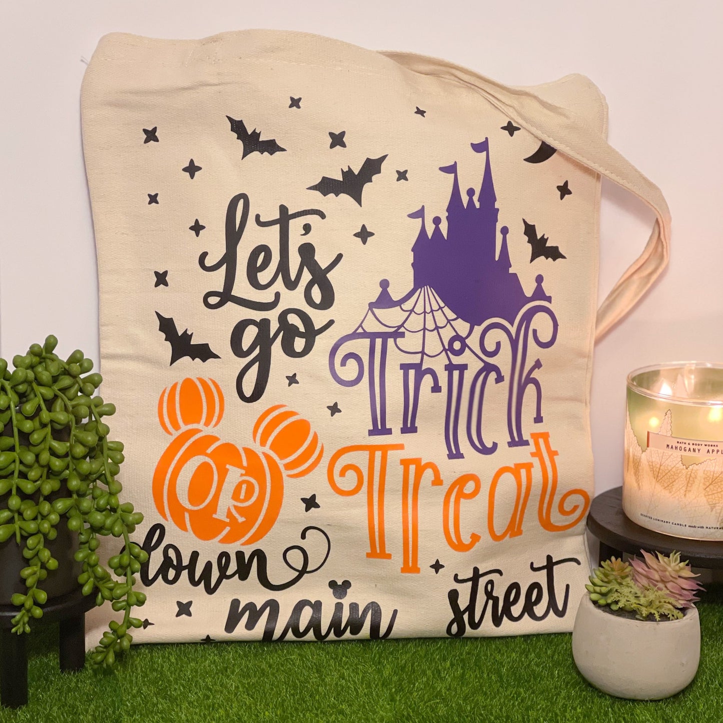 Disney Trick or Treat Tote Bag