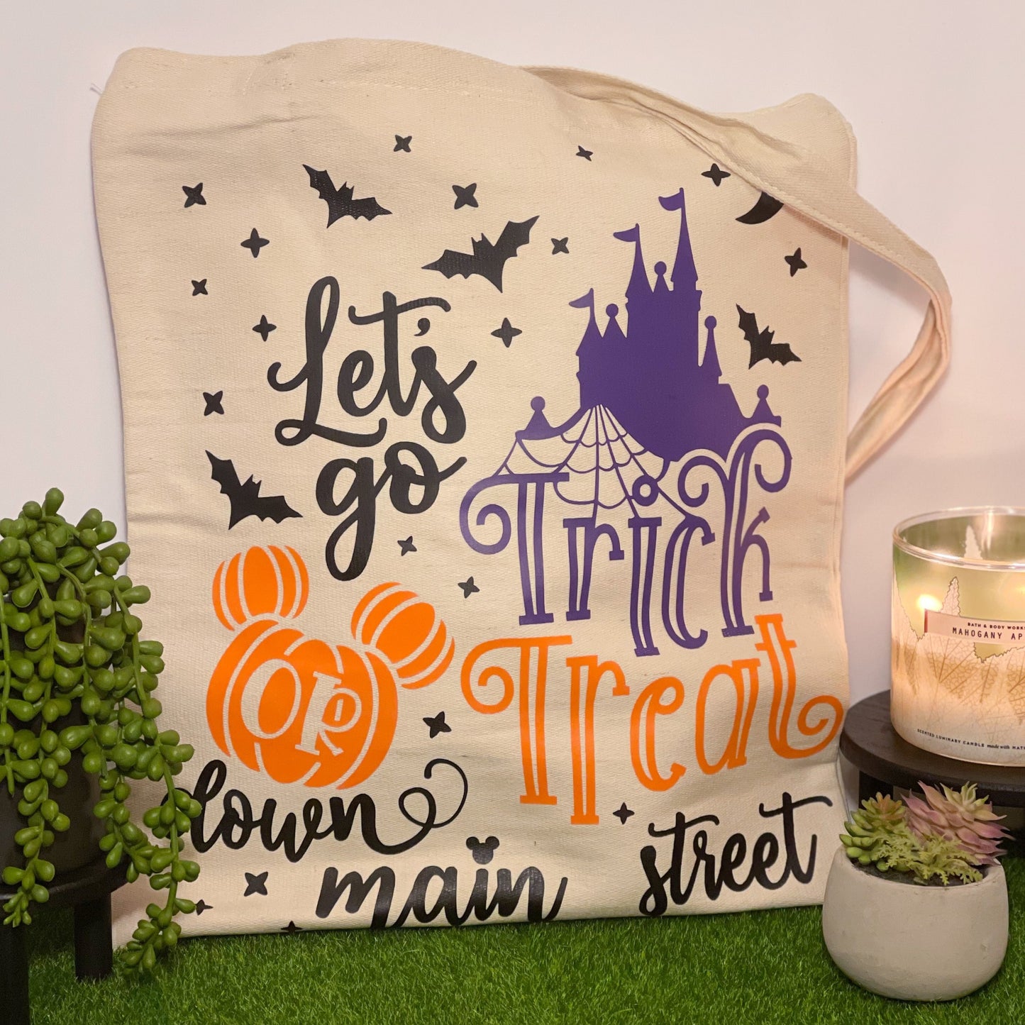 Disney Trick or Treat Tote Bag