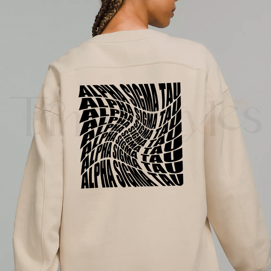 Swirl Crewneck