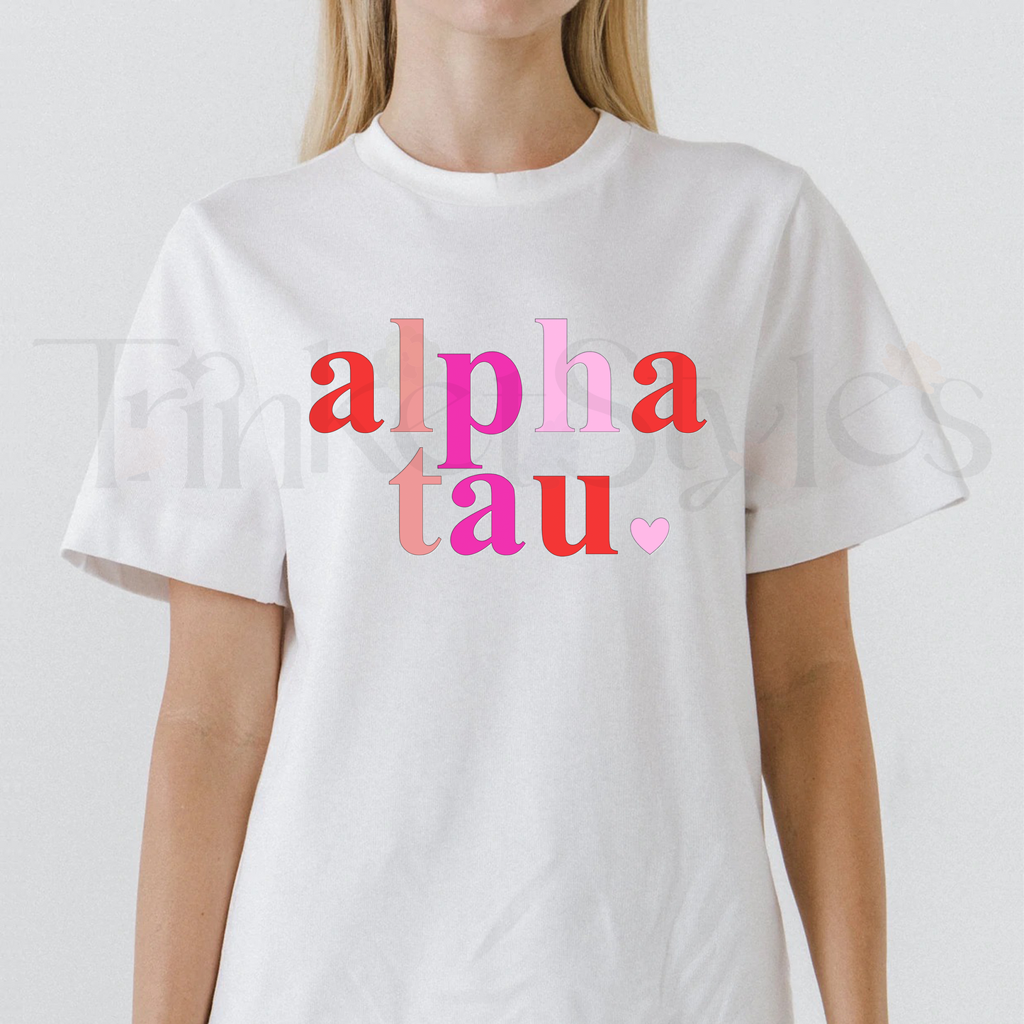 Monochromatic Heart Tee