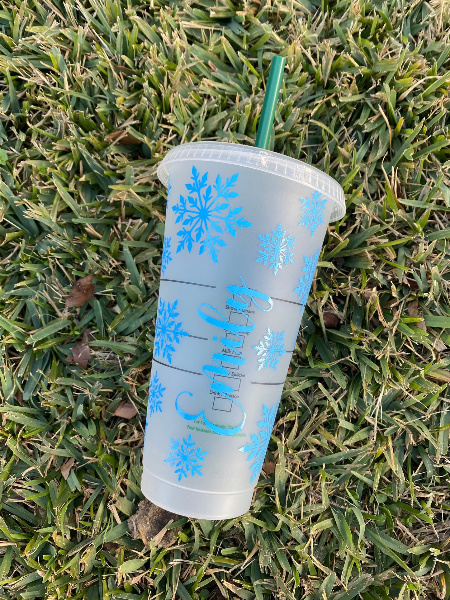 Snowflake Starbucks Cup