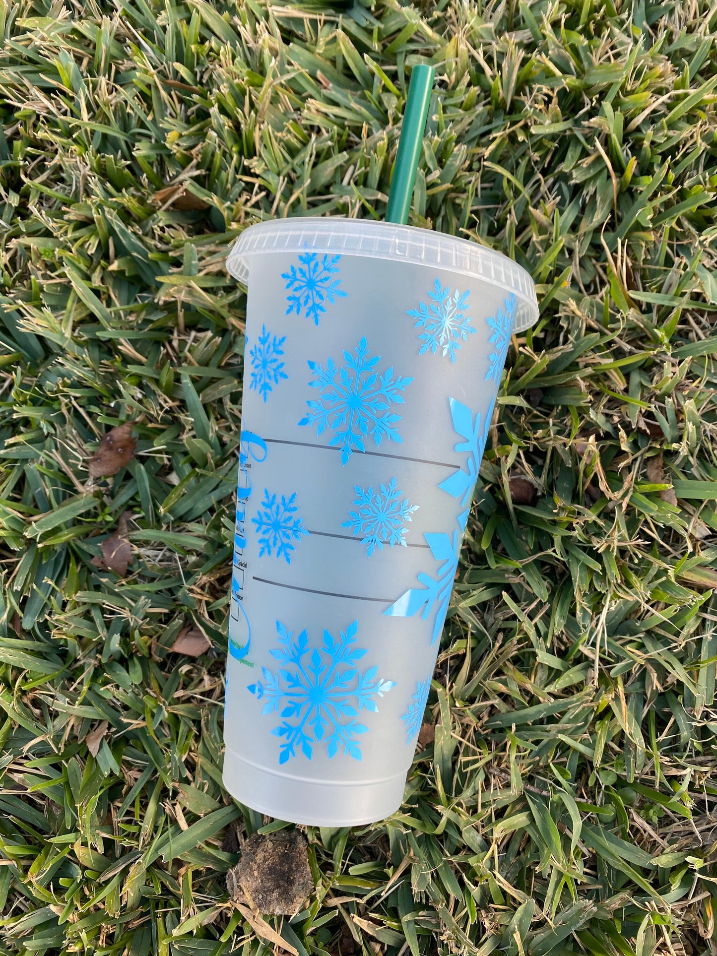 Snowflake Starbucks Cup