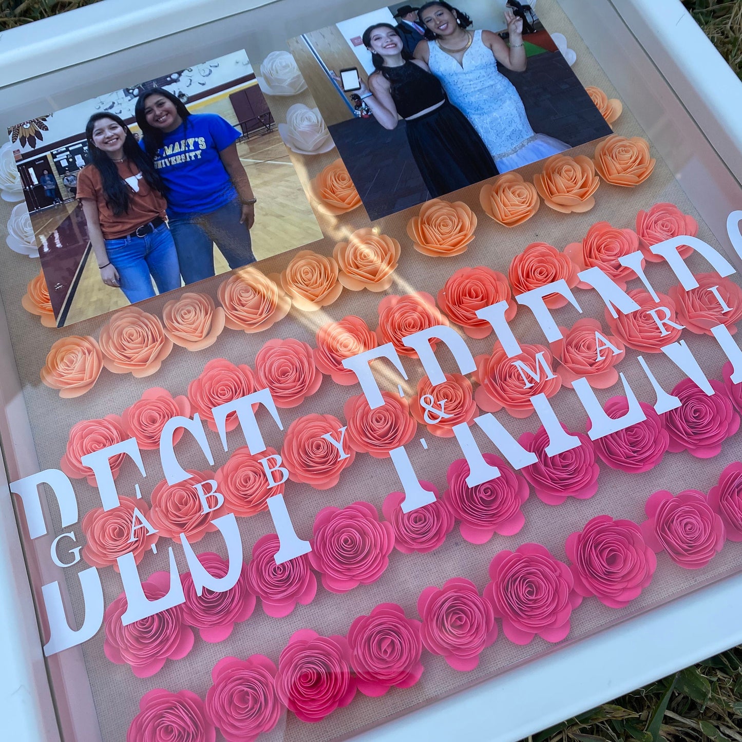 100 Roses Shadowbox