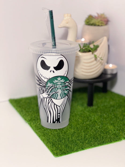 Jack Skellington Starbucks Cup