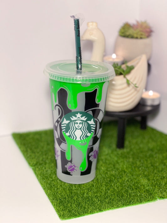 Beetlejuice Starbucks Cup