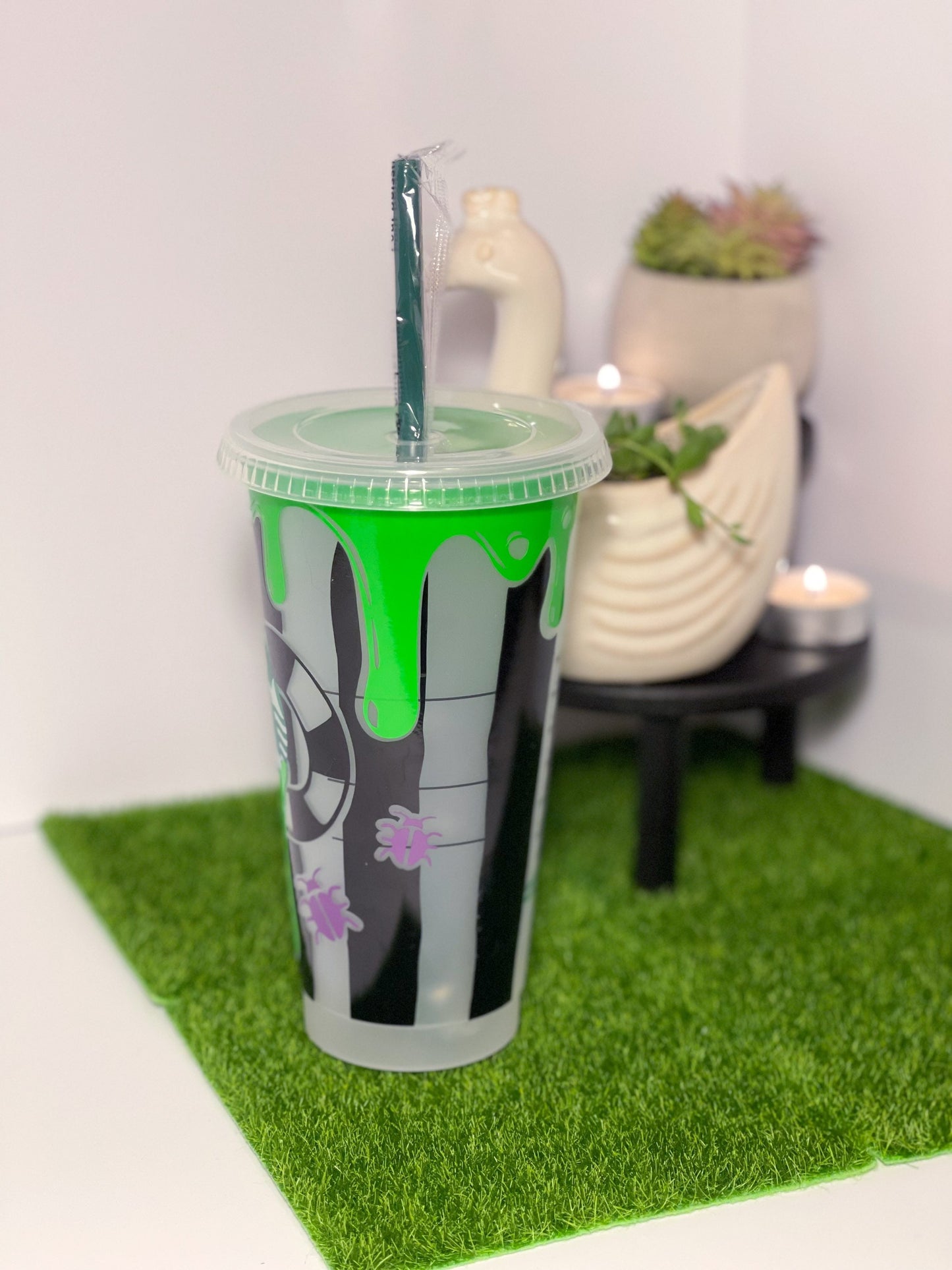 Beetlejuice Starbucks Cup