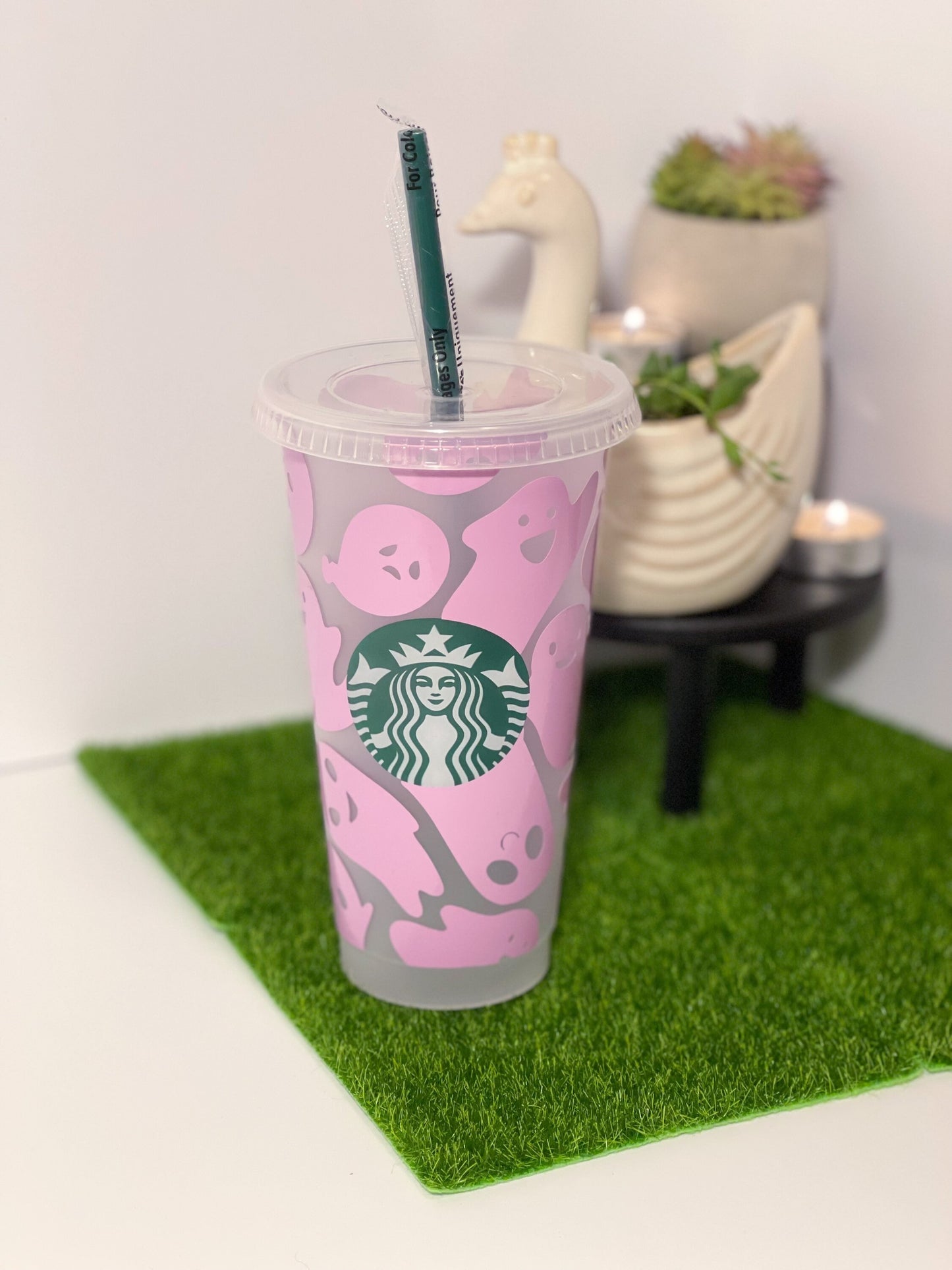 Cute Ghost Starbucks Cup