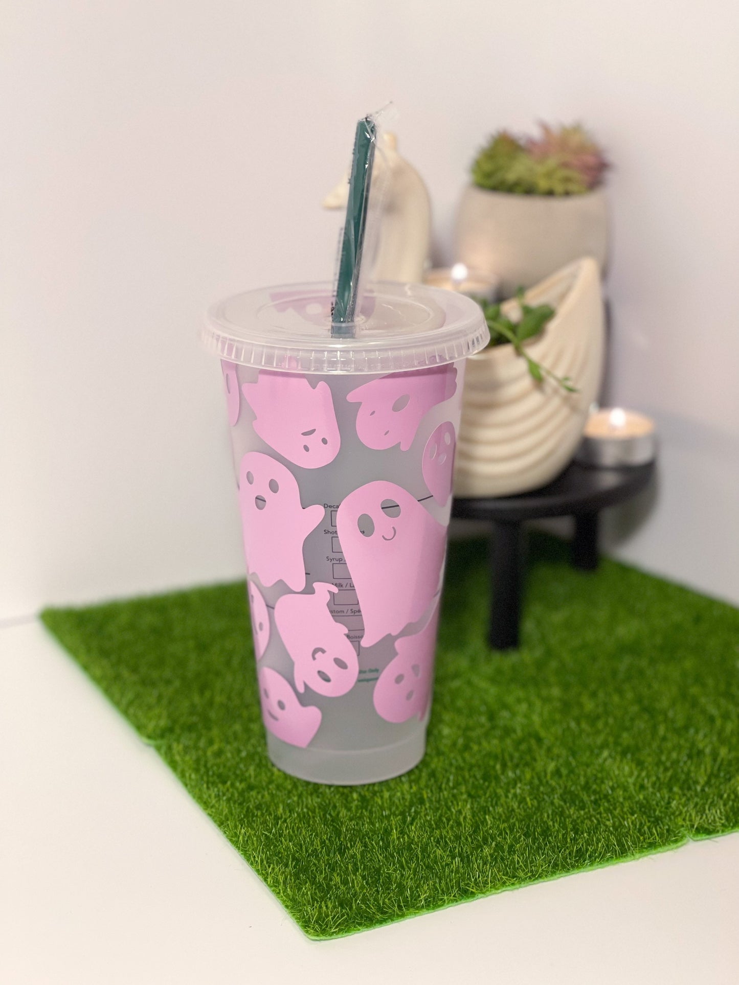 Cute Ghost Starbucks Cup