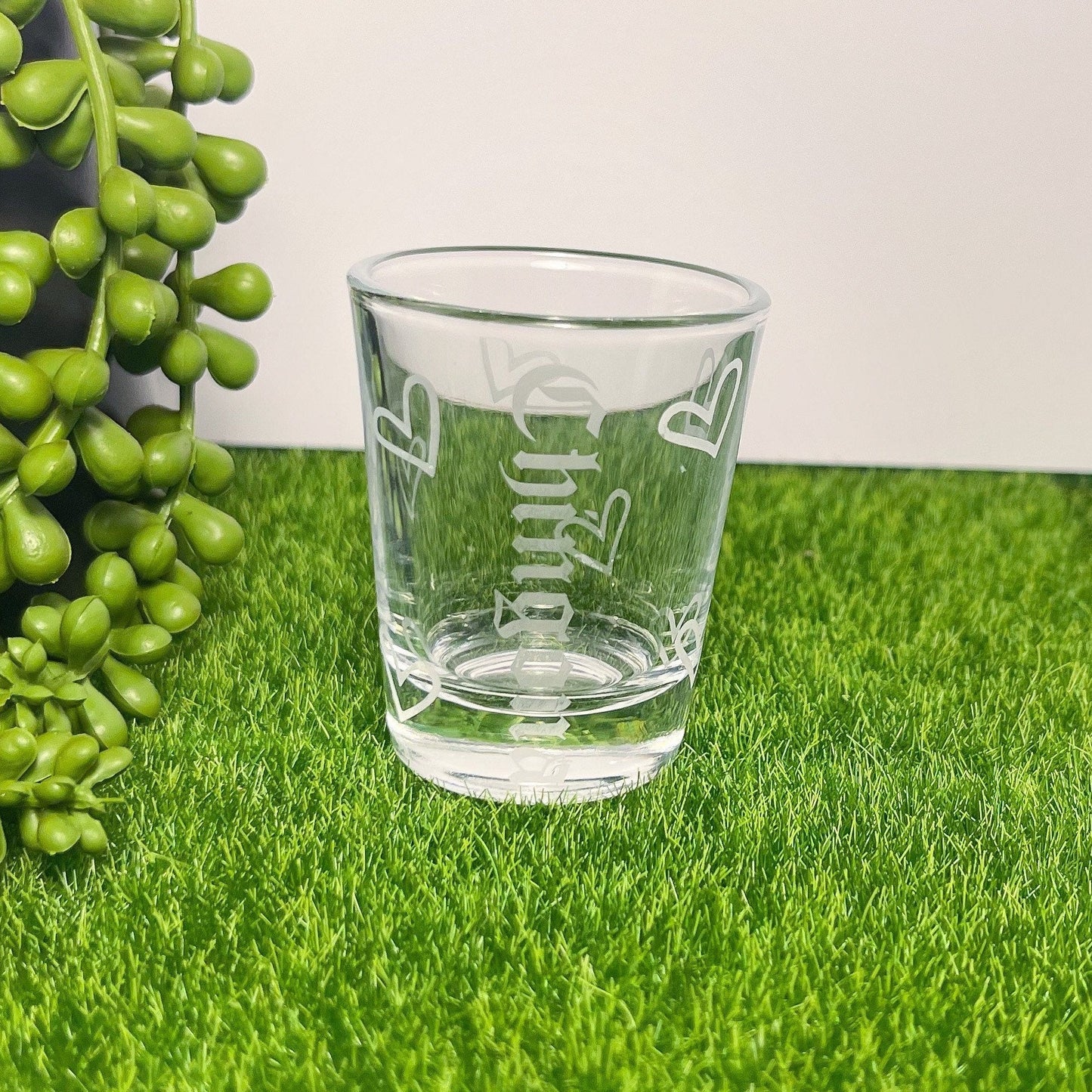 Latina Engraved Shot Glasses Shot Glasses