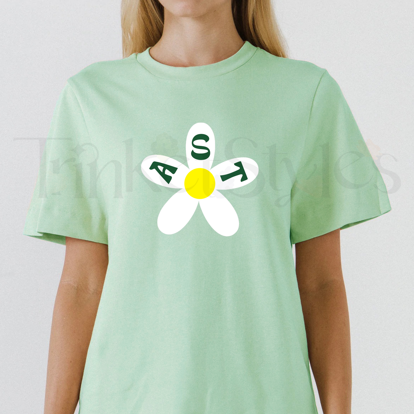 Swirl Flower Tee